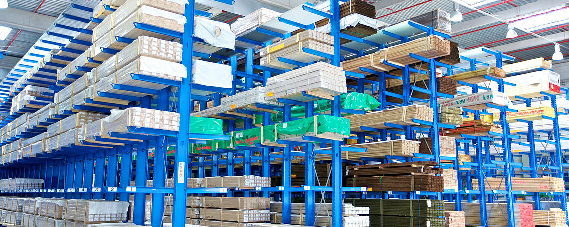 Kragarmregal Doras cantilever racking