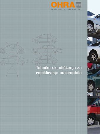 Tehnologija skladistenja za reciklazu vozila