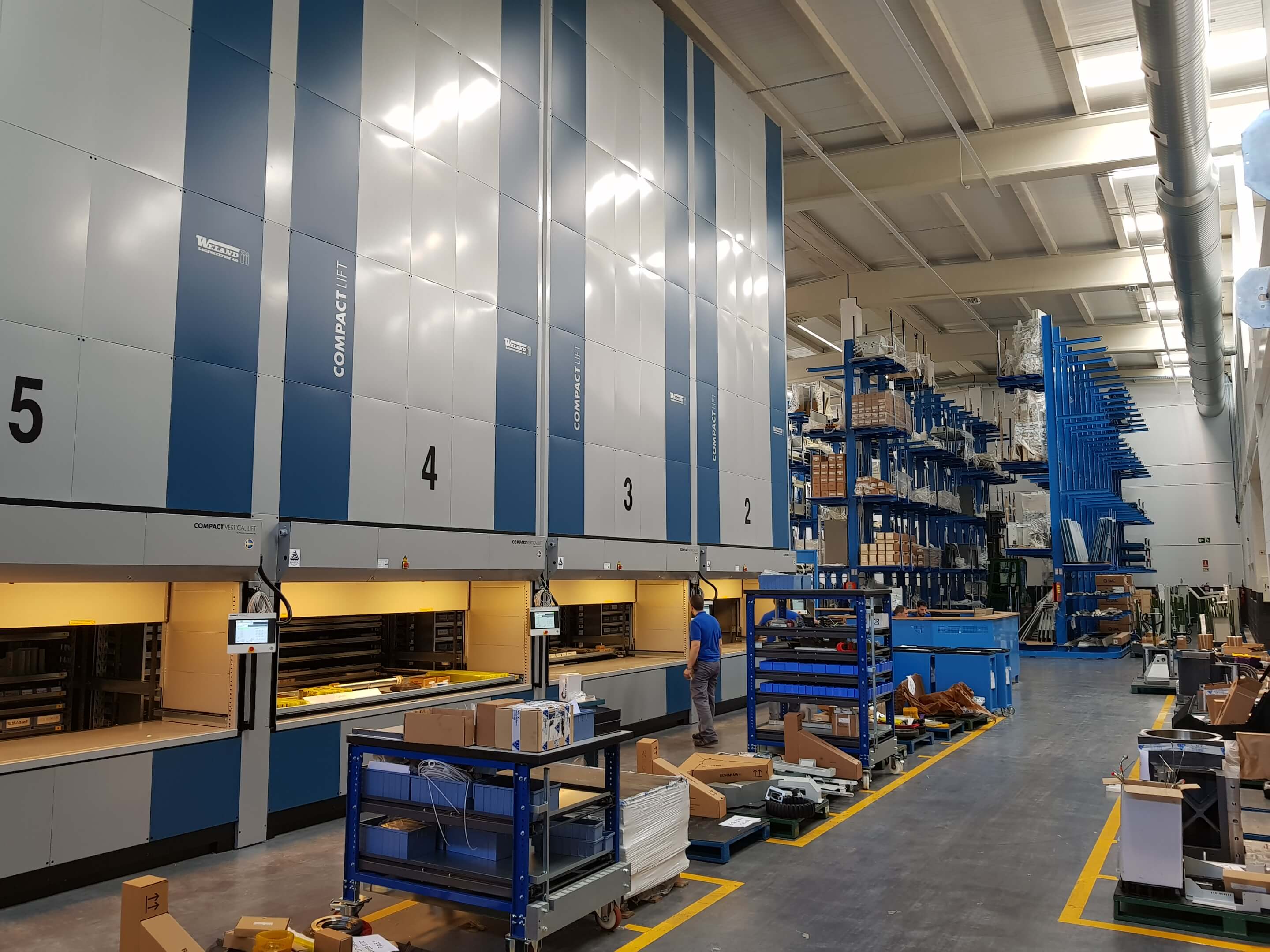 cantilever racking double-sided